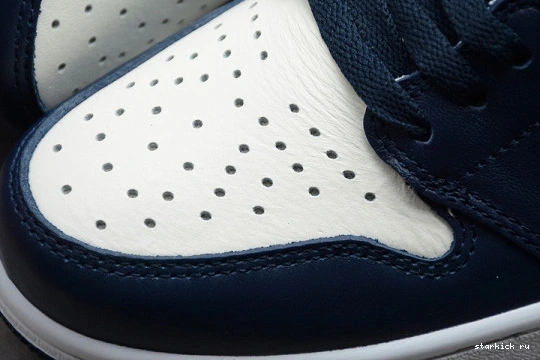 OG Blue 1 UNC | Obsidian 555088-140 Air High University 555088-140 Retro - Jordan 0717